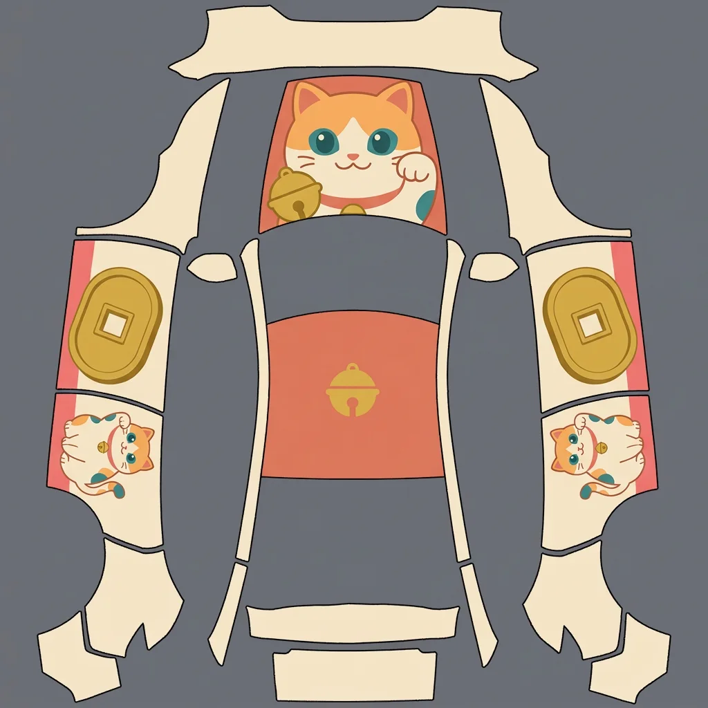 Neko Tesla wrap example