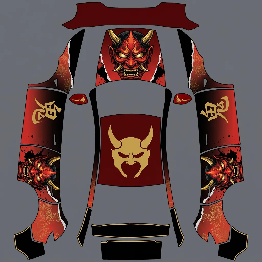 Oni Tesla wrap example