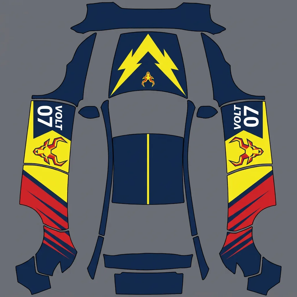 Volt Tesla wrap example